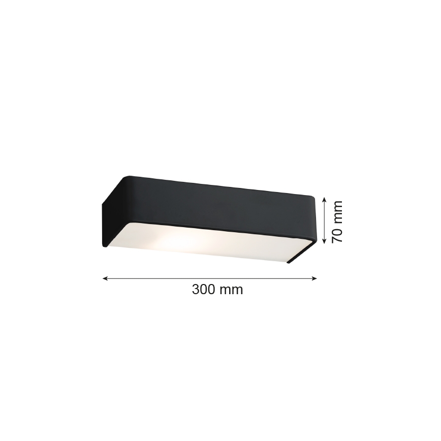 Argon 3075 - Nástěnné svítidlo RODAN 1xE27/15W/230V