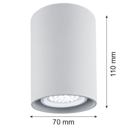 Argon 3117 - LED bodové svítidlo TYBER 2 1xGU10/3,5W/230V