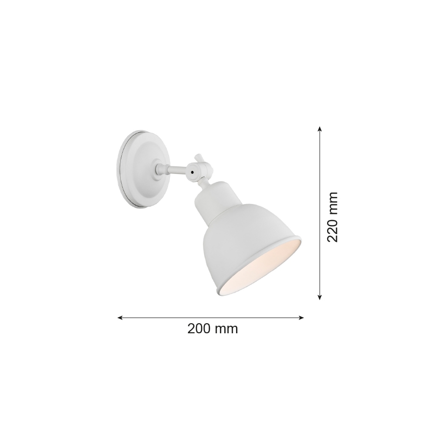 Argon 3182 - Nástěnné svítidlo EUFRAT 1xE27/60W/230V