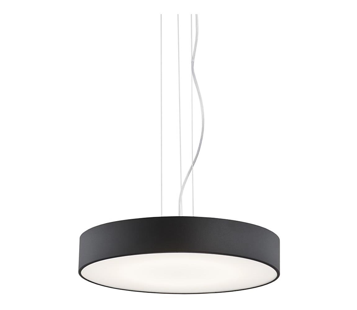 Argon Argon 3352 - Lustr DARLING 1xLED/25W/230V pr. 45 cm černá AR3352