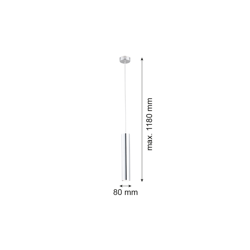 Argon 3628 - Závěsné svítidlo GOMERA 1xGU10/50W/230V