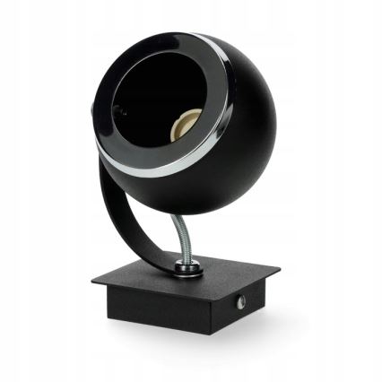 Argon 3638 - Nástěnné bodové svítidlo KOS 1xGU10/5W/230V černá/lesklý chrom
