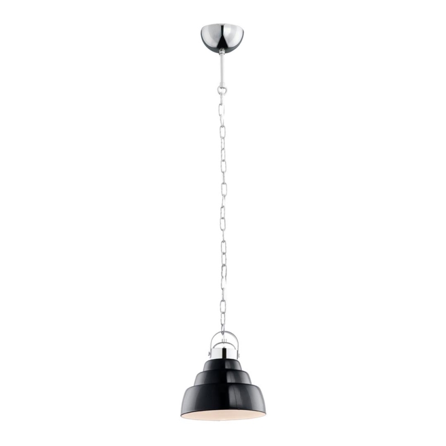 Argon 375 - Lustr MARGERITA 1xE27/60W/230V černý 20 cm
