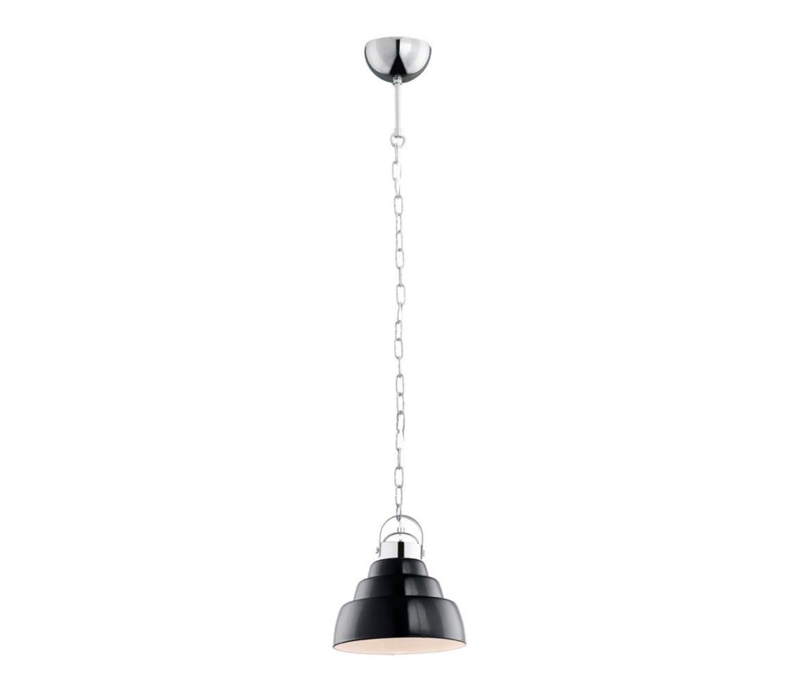 Argon Argon 375 - Lustr MARGERITA 1xE27/60W/230V černý 20 cm AR0375