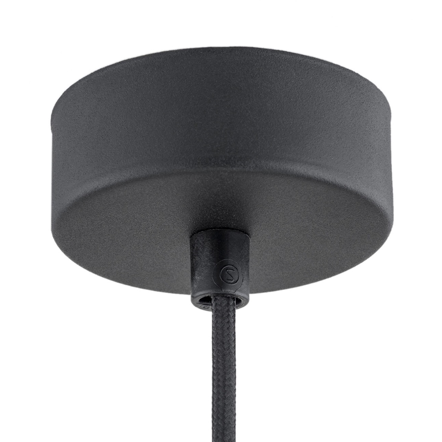 Argon 4683 - Lustr na lanku BEVERLY 1xE27/15W/230V modrá/lesklý chrom