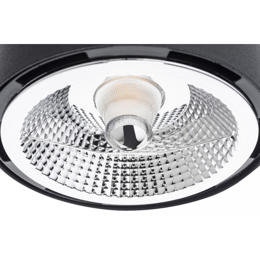 Argon 4691 - Stropní svítidlo CLEVLAND 1xGU10-AR111/12W/230V černá