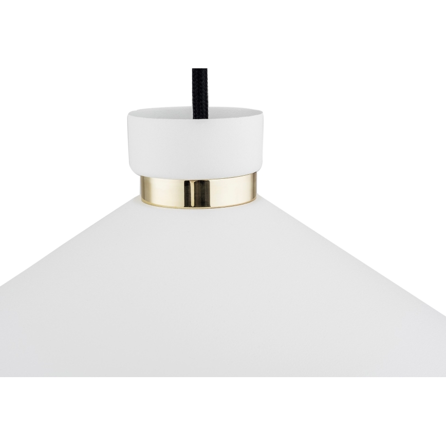 Argon 4693 - Lustr na lanku NASHVILLE 1xE27/15W/230V bílá