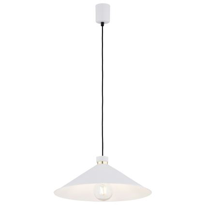 Argon 4693 - Lustr na lanku NASHVILLE 1xE27/15W/230V bílá
