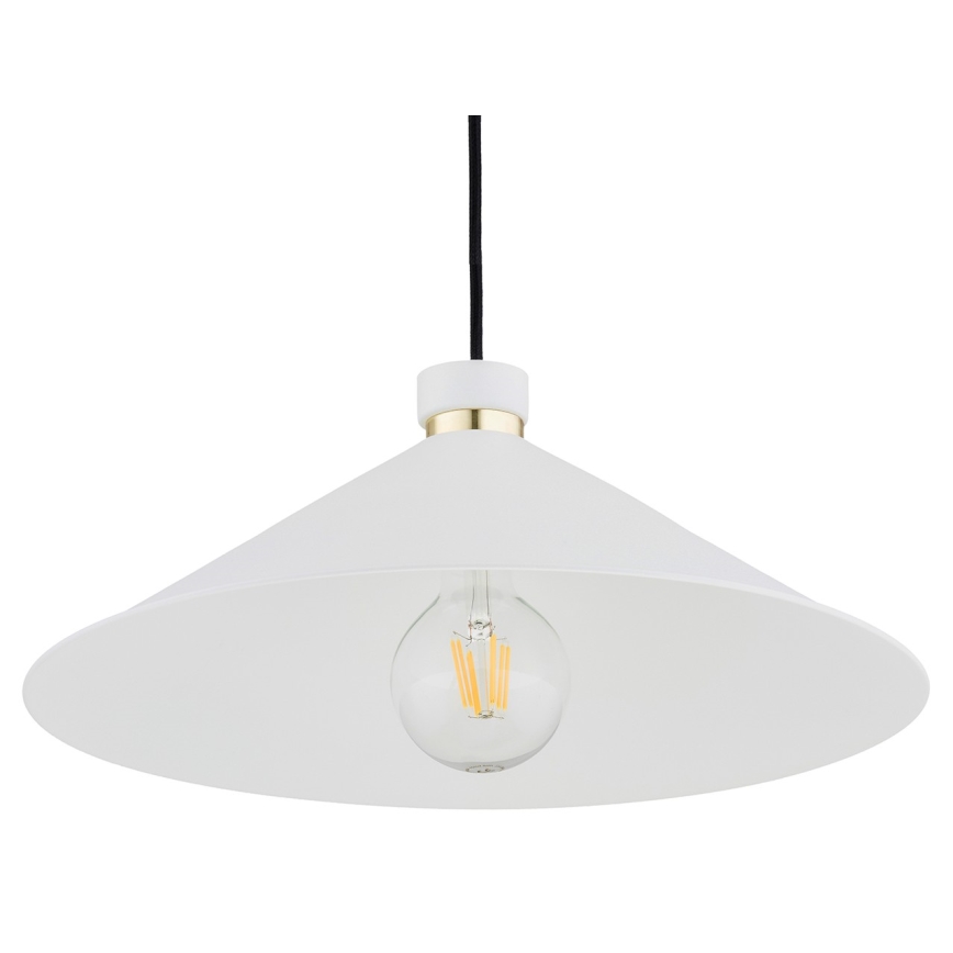 Argon 4693 - Lustr na lanku NASHVILLE 1xE27/15W/230V bílá