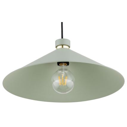 Argon 4694 - Lustr na lanku NASHVILLE 1xE27/15W/230V zelená