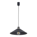 Argon 4695 - Lustr na lanku NASHVILLE 1xE27/15W/230V černá
