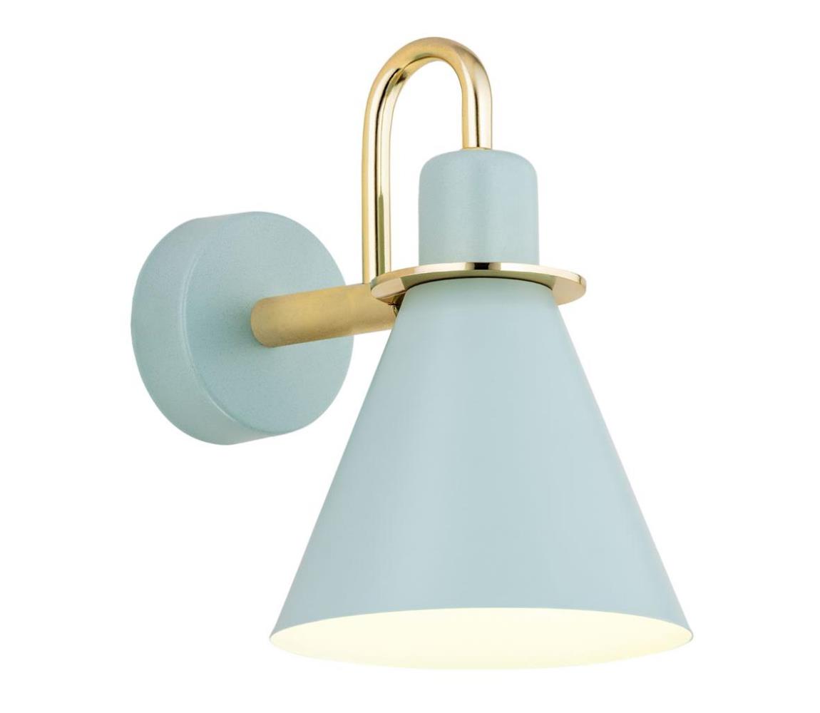 Argon Argon 4706 - Nástěnné svítidlo BEVERLY 1xE27/15W/230V modrá/zlatá AR4706