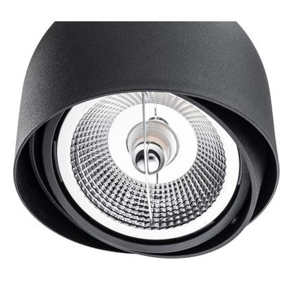 Argon 4711 - Bodové svítidlo GARLAND 1xGU10-AR111/12W/230V černá