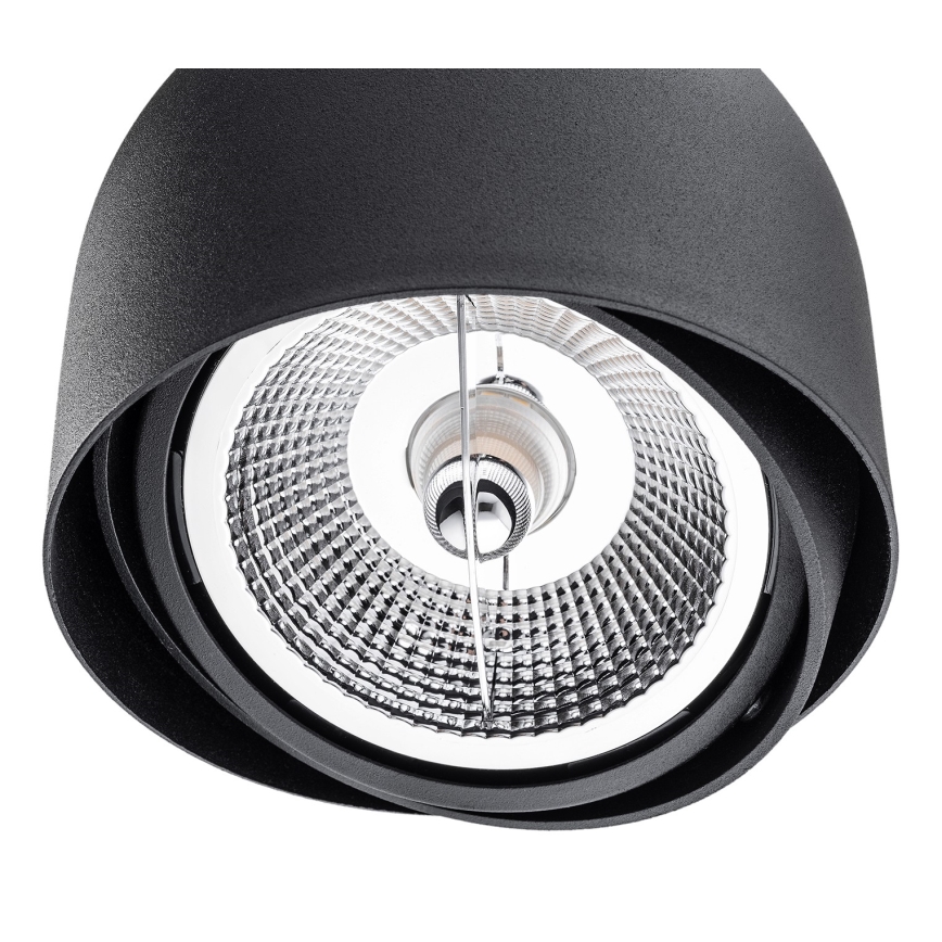 Argon 4711 - Bodové svítidlo GARLAND 1xGU10-AR111/12W/230V černá