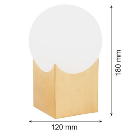 Argon 4720 - Stolní lampa AUSTIN 1xE14/7W/230V béžová