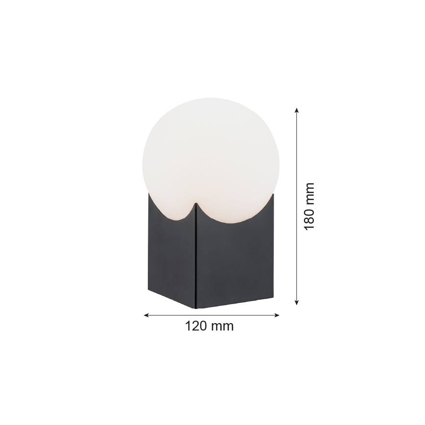 Argon 4721 - Stolní lampa AUSTIN 1xE14/7W/230V černá