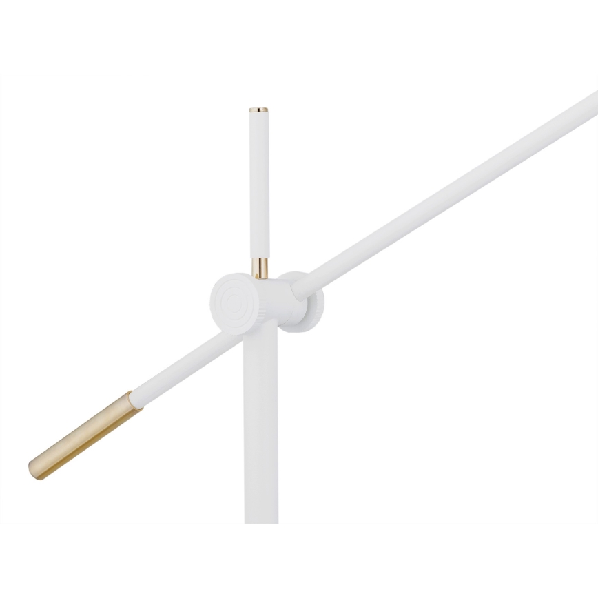 Argon 4731 - Stojací lampa NASHVILLE 1xE27/15W/230V bílá