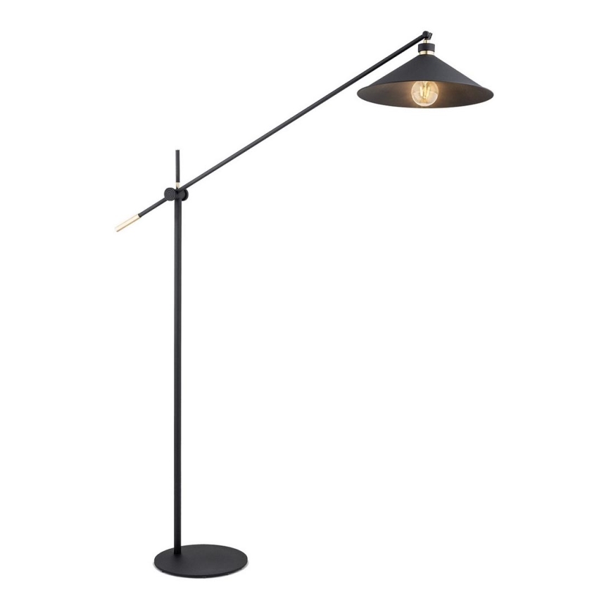 Argon 4732 - Stojací lampa NASHVILLE 1xE27/15W/230V černá