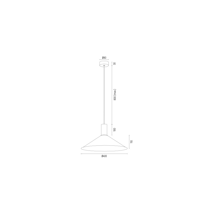 Argon 4913 - Lustr na lanku MINORI 1xE27/15W/230V zelená/zlatá