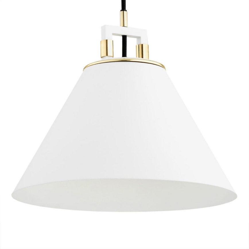 Argon 4914 - Lustr na lanku ORTE 1xE27/15W/230V bílá