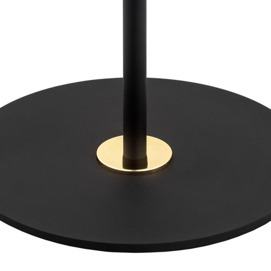 Argon 4995 - Stojací lampa VALIANO 1xE27/15W/230V černá/bílá/zlatá