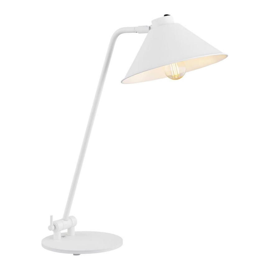 Argon 4996 - Stolní lampa GABIAN 1xE27/15W/230V bílá