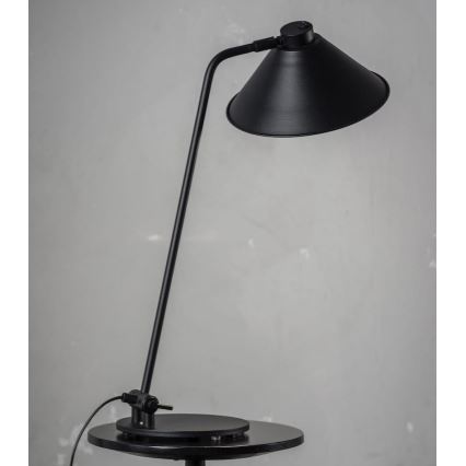 Argon 4998 - Stolní lampa GABIAN 1xE27/15W/230V černá