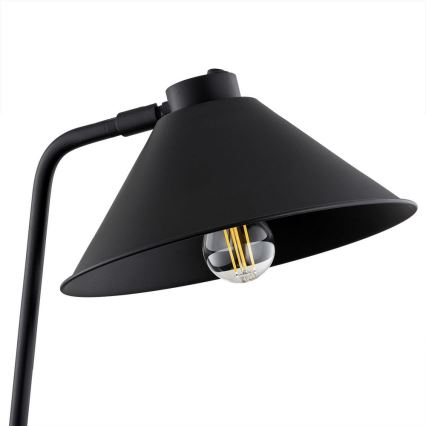 Argon 4999 - Stojací lampa GABIAN 1xE27/15W/230V černá