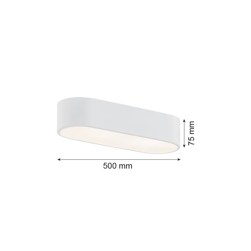 Argon 6002 - Stropní svítidlo TONI 3xE27/15W/230V bílá
