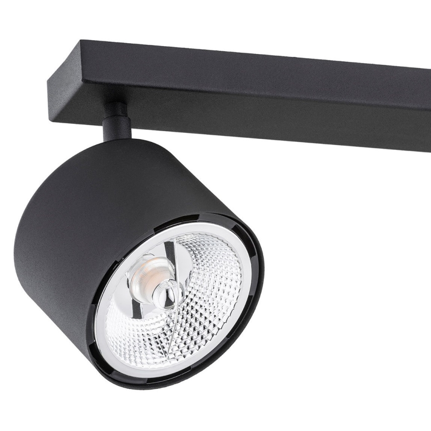 Argon 6101 - Bodové svítidlo CLEVLAND 3xGU10-AR111/12W/230V černá