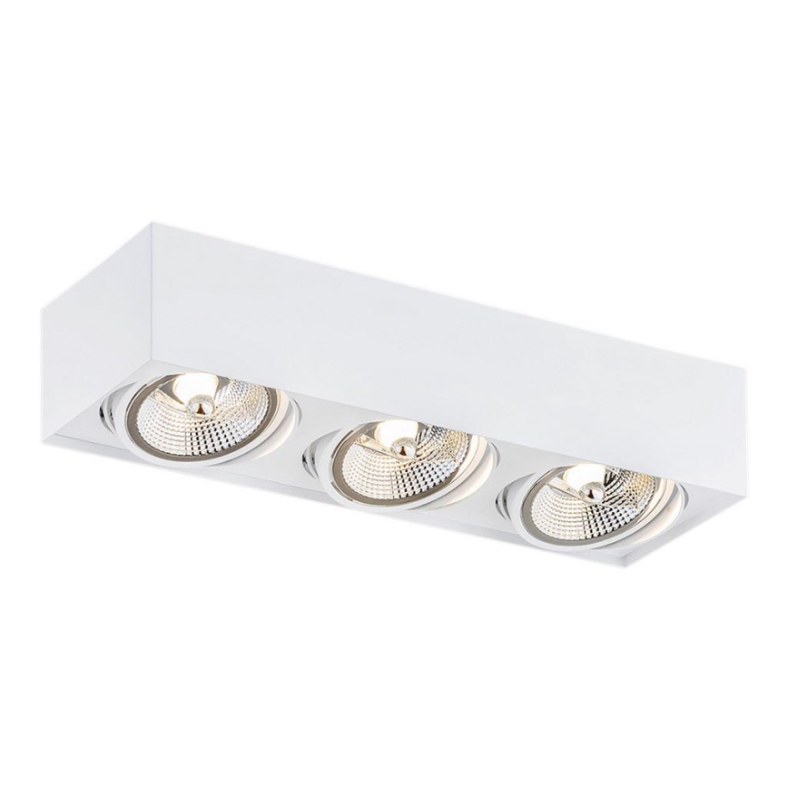 Argon 6117 - Bodové svítidlo RODOS 3xGU10-AR111/12W/230V bílá