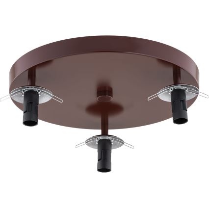 Argon 6292 - Stropní svítidlo FABIO 3xE14/7W/230V alabastr hnědá