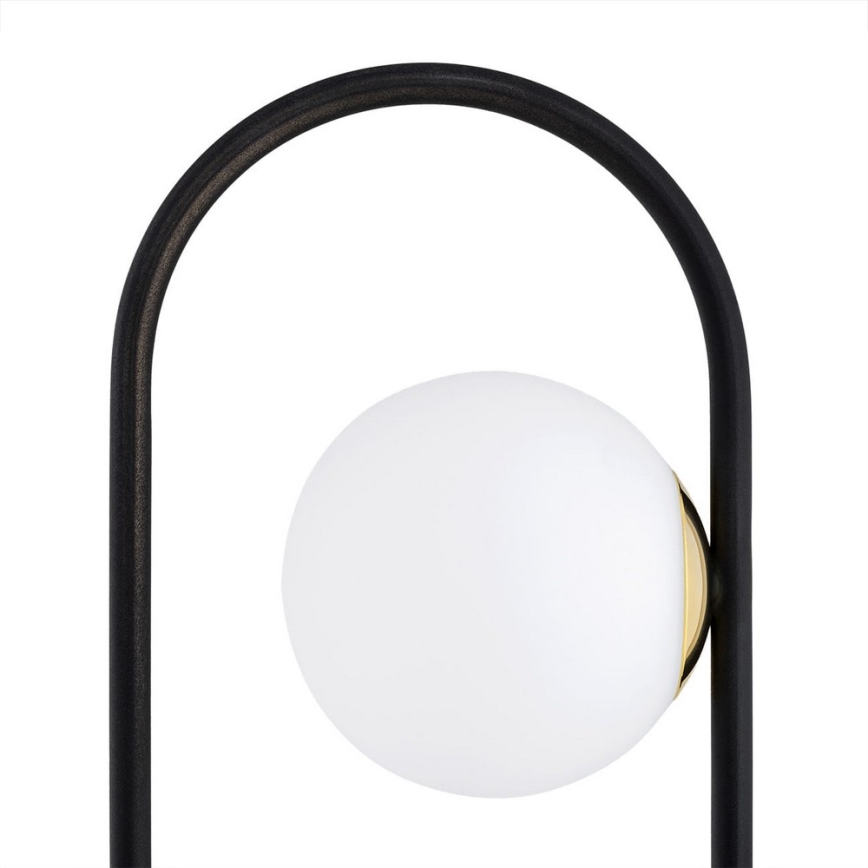 Argon 7071 - Stojací lampa ROVETTO 2xE14/7W/230V černá/zlatá