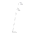 Argon 7076 - Stojací lampa AVALONE 2xE27/15W/230V bílá