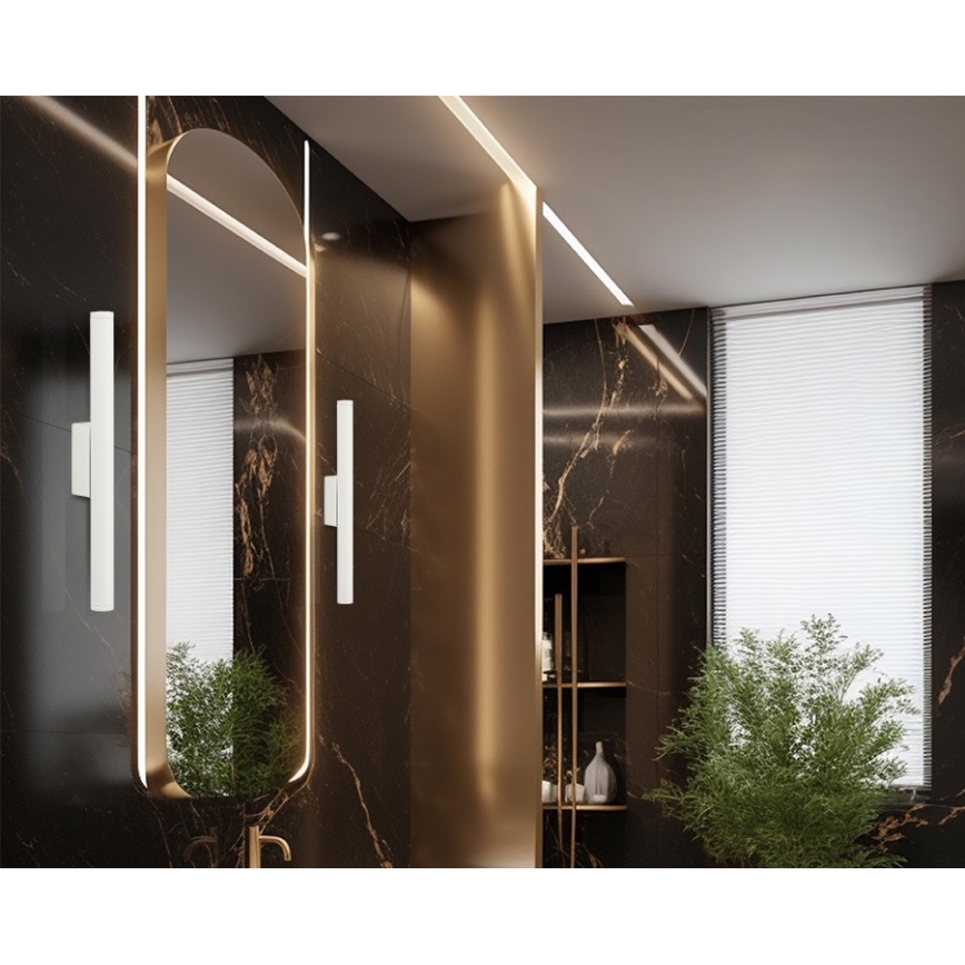 Argon 7223 - LED Nástěnné svítidlo GRECO 2xLED/4,2W/230V 3000K bílá