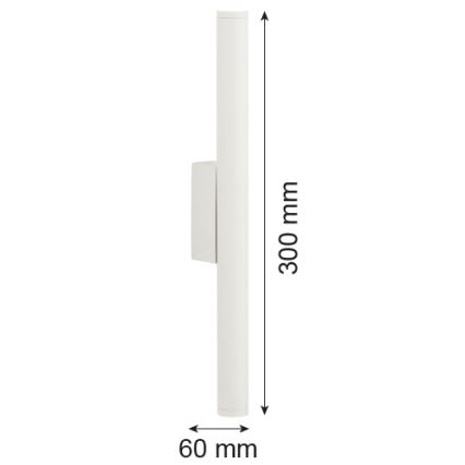 Argon 7223 - LED Nástěnné svítidlo GRECO 2xLED/4,2W/230V 3000K bílá