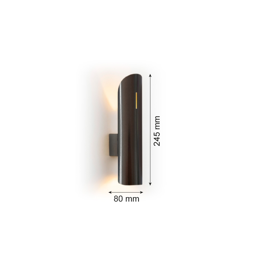 Argon 7232 - Nástěnné svítidlo AKRON PLUS 2xG9/6W/230V