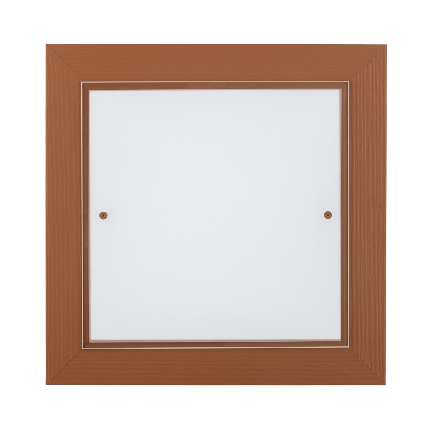 Argon 7268 - Stropní svítidlo TABOR 2xE27/15W/230V 32x32 cm terakotová