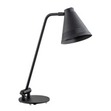 Argon 8002 - Stolní lampa AVALONE 1xE27/15W/230V černá