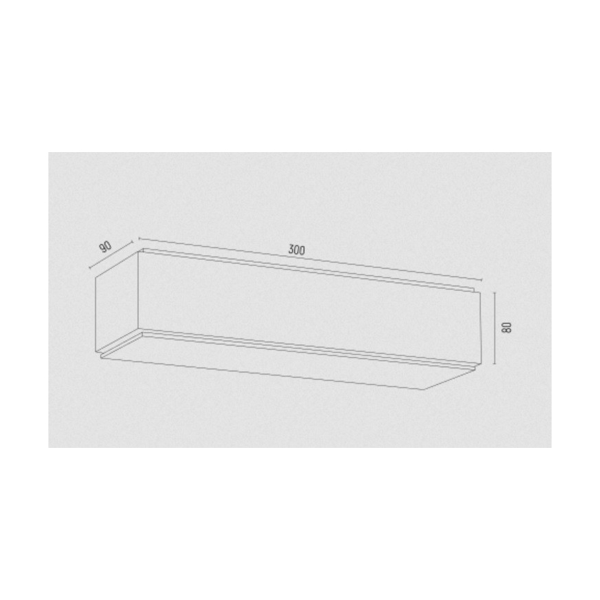 Argon 8278 - Stropní svítidlo CARLSON 1xE27/15W/230V 30 cm zlatá