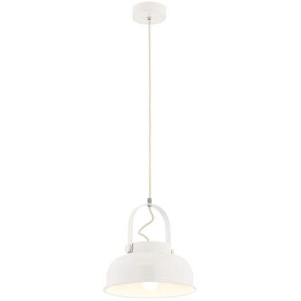 Argon 8284 - Lustr na lanku DAKOTA 1xE27/15W/230V bílá
