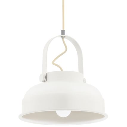 Argon 8284 - Lustr na lanku DAKOTA 1xE27/15W/230V bílá