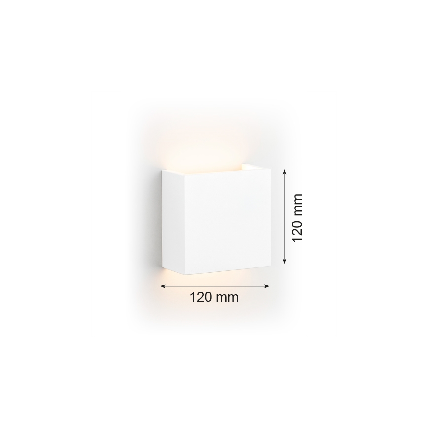 Argon 8358 - LED Nástěnné svítidlo GENT LED/3,6W/230V 3000K bílá