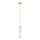 Argon 8489 - Lustr na lanku HAMPTON 1xE14/7W/230V zlatá