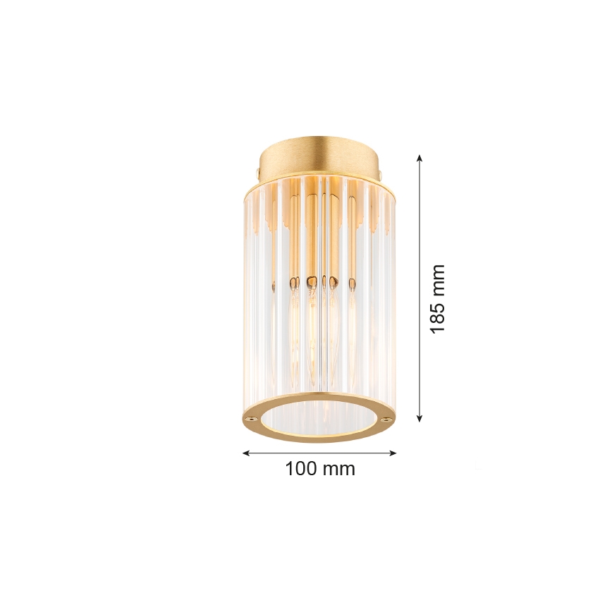Argon 8501 - Stropní svítidlo HAMPTON 1xE14/7W/230V zlatá