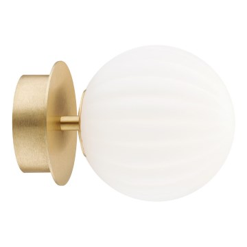 Argon 8504 - Nástěnné svítidlo PALOMA 1xE14/7W/230V zlatá/bílá