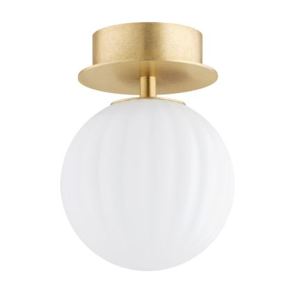Argon 8504 - Nástěnné svítidlo PALOMA 1xE14/7W/230V zlatá/bílá