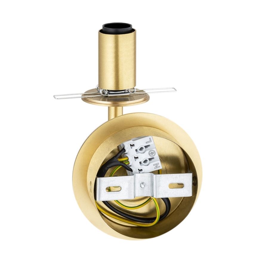 Argon 8508 - Nástěnná lampa PALOMA 1xE14/7W/230V zlatá/černá