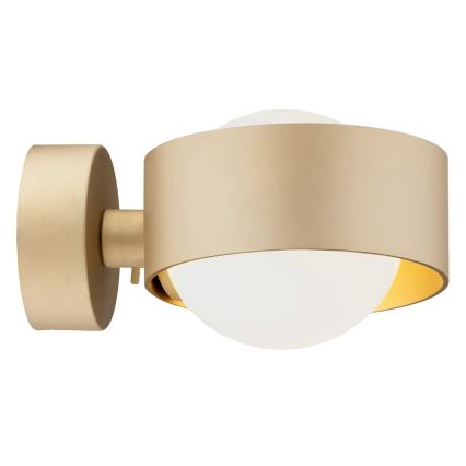 Argon 8567 - Koupelnové nástěnné svítidlo MASSIMO PLUS 1xG9/6W/230V IP44 zlatá