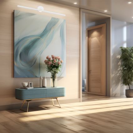 Argon 8601 - LED Obrazové svítidlo MIRIAM LED/18W/230V 3000K 100 cm bílá